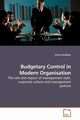 Budgetary Control in Modern Organisation, Davidson Israel