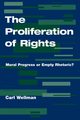 The Proliferation Of Rights, Wellman Carl