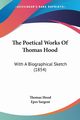 The Poetical Works Of Thomas Hood, Hood Thomas