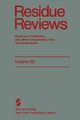 Residue Reviews, Gunther Francis A.