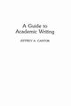 A Guide to Academic Writing, Cantor Jeffrey