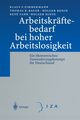 Arbeitskrftebedarf bei hoher Arbeitslosigkeit, Zimmermann Klaus F.