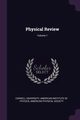 Physical Review; Volume 1, Cornell University
