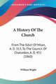 A History Of The Church, Bright William