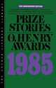 Prize Stories 1985, Abrahams William