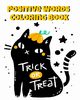 Positive Words Coloring Book, Spooky Boo