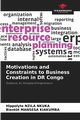 Motivations and Constraints to Business Creation in DR Congo, NZILA NKUKA Hippolyte