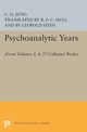 Psychoanalytic Years, Jung C. G.