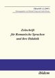 Zeitschrift fr Romanische Sprachen und ihre Didaktik. Heft 1.2, 
