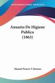 Anuario De Higiene Publica (1863), Jimenez Manuel Pizarro Y