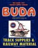 1907 Buda Track Supplies and Railway Material Catalog, & Mfg. Co. Buda Foundry