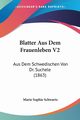 Blatter Aus Dem Frauenleben V2, Schwartz Marie Sophie