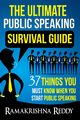 The Ultimate Public Speaking Survival Guide, Reddy Ramakrishna