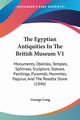 The Egyptian Antiquities In The British Museum V1, Long George