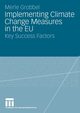 Implementing Climate Change Measures in the EU, Grobbel Merle