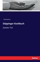 Gppinger Kochbuch, Anonymus