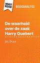 De waarheid over de zaak Harry Quebert van Jol Dicker (Boekanalyse), Luigia Pattano