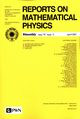 Reports On Mathematical Physics 91/2 - Polska, 