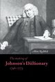 The Making of Johnson's Dictionary 1746 1773, Reddick Allen