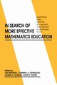 In Search of More Effective Mathematics Education, Westbury Ian