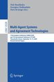 Multi-Agent Systems and Agreement Technologies, 