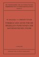 Formeln und St?e fr die Spe?iellen Funktionen der Mathematischen Physik, Magnus Wilhelm