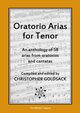 Oratorio Arias for Tenor, 