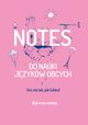 Notes do nauki jzykw obcych (okadka pudrowy r), 