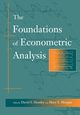 The Foundations of Econometric Analysis, 
