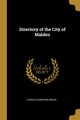 Directory of the City of Malden, Bruce Charles Emerson