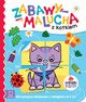 Zabawy malucha z kotkiem Aktywizujca ksieczka z naklejkami, Podgrska Anna