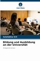 Bildung und Ausbildung an der Universitt, Krit Salahddine