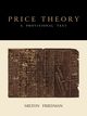 Price Theory, Friedman Milton