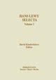 Hans Lewy Selecta, 
