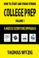College Prep Volume 1, Witzig Thomas