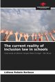The current reality of inclusion law in schools, Robalo Barboza Lidiane