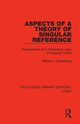 Aspects of a Theory of Singular Reference, Greenberg William J.