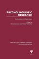 Psycholinguistic Research (PLE, 