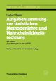 Aufgabensammlung zur statistischen Methodenlehre und Wahrscheinlichkeitsrechnung, Basler Herbert