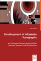 Development of Alternate Paragraphs, Gerhart Aron