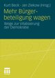 Mehr Brgerbeteiligung wagen, 