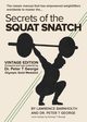 Secrets of the Squat Snatch, George Peter