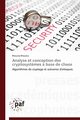 Analyse et conception des cryptosyst?mes ? base de chaos, RHOUMA-R