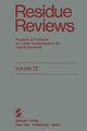 Residue Reviews, Gunther Francis A.