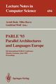 PARLE '93 Parallel Architectures and Languages Europe, 