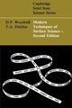 Modern Techniques of Surface Science, Woodruff Delchasss