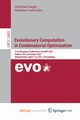 Evolutionary Computation in Combinatorial Optimization, 