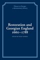 Restoration and Georgian England 1660-1788, 