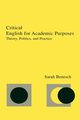 Critical English for Academic Purposes, Benesch Sarah