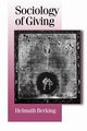 Sociology of Giving, Berking Helmuth